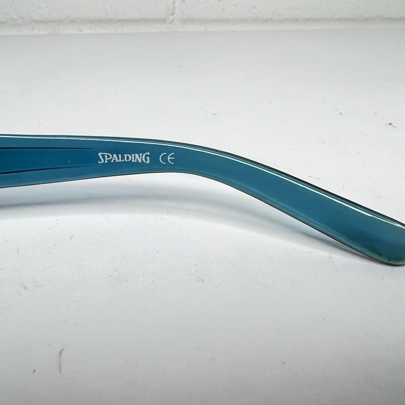 Spalding Black Wrap Blue Sunglasses SP29-75 Solaris Italy