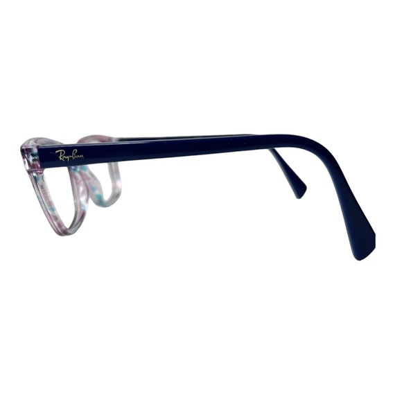 Ray-Ban Small Eyeglasses RB 1591 3807 Purple Blue… - image 2