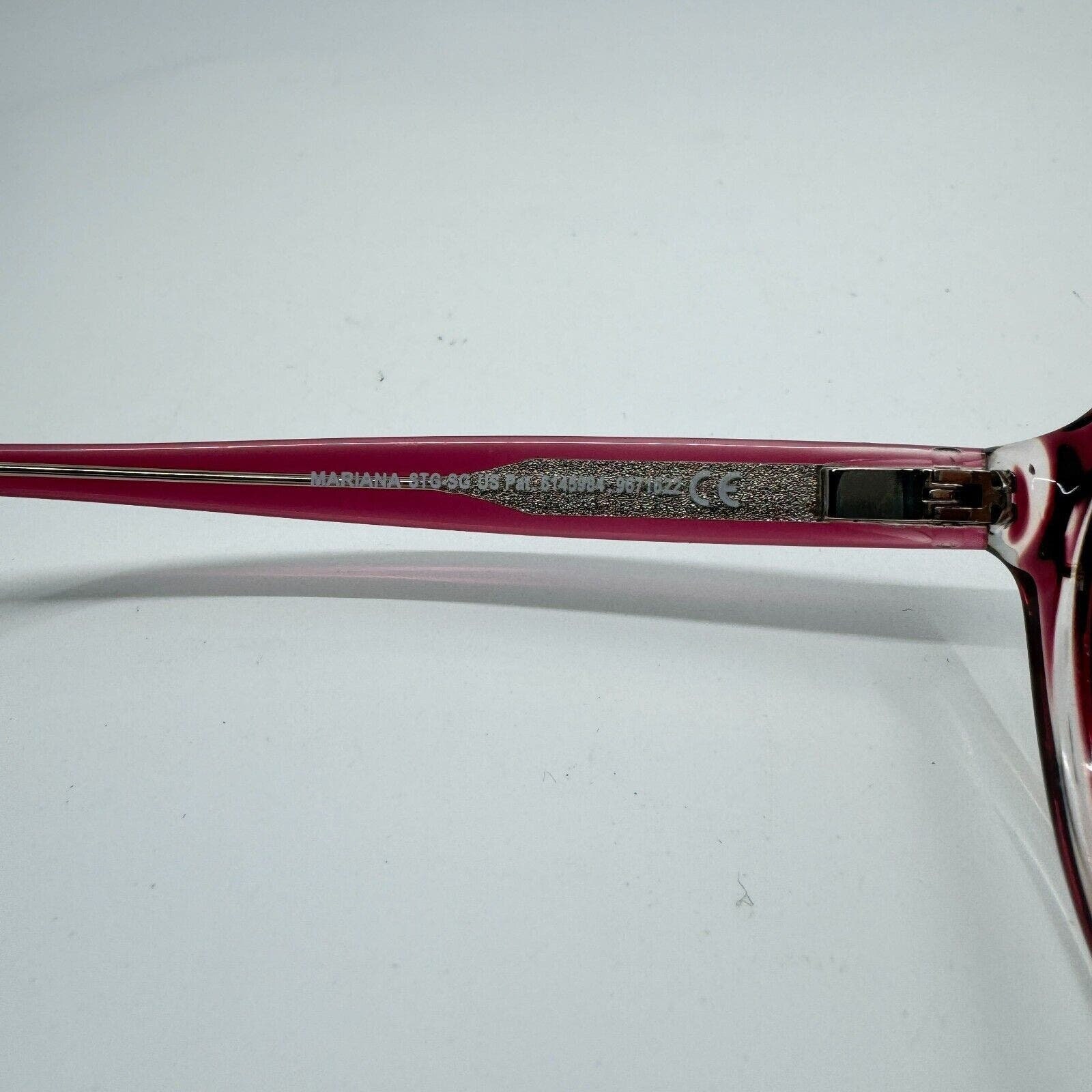 Maui Jim Mariana‎ Sunglasses MJ 828-52C Crystal Raspberry Frames 55-18-140 10692 Maui Jim Mariana Sunglasses MJ 828-52C Crystal Raspberry  main image 3
