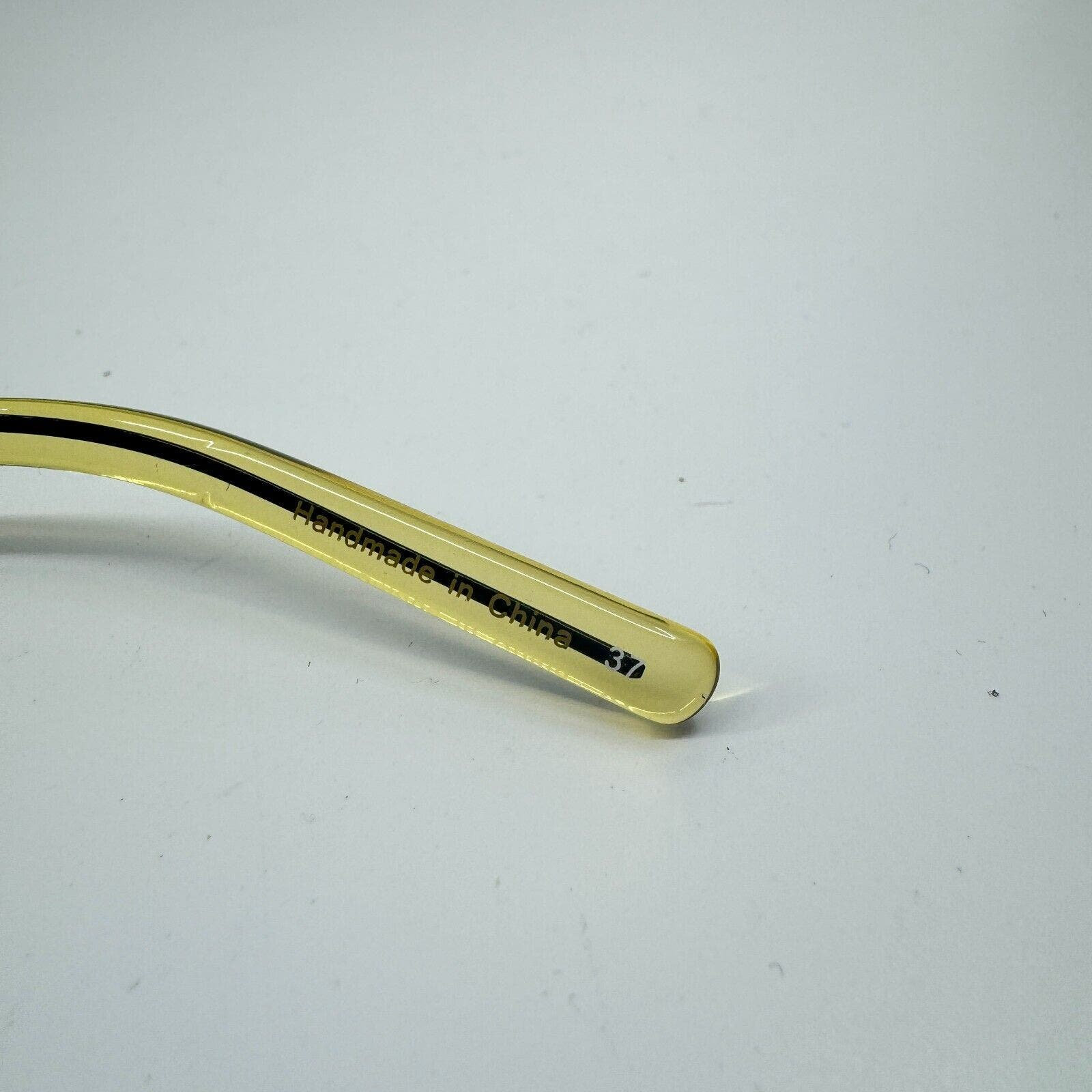 Jhane Barnes Converge BR 54-18-140 Brown Yellow Eyeglasses 