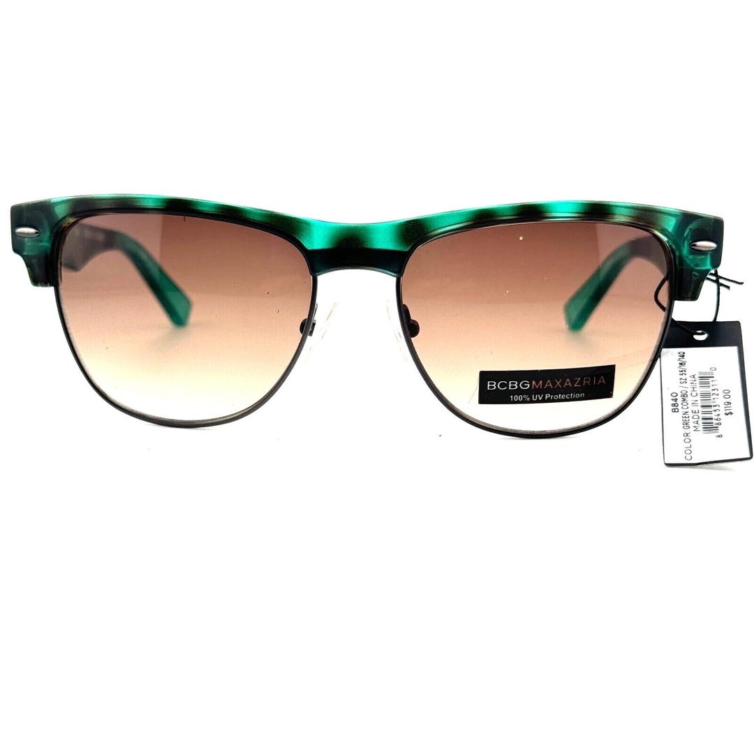 BCBGMAXAZRIA Green Sunglasses A4 Brand NEW BCBG Max Azria Gold Green Sunglasses with Case  main image 3