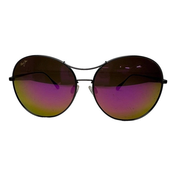 Maui Jim Opihi Sunglasses MJ547-14 Gray Round Wom… - image 1