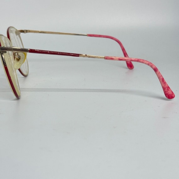 Tura Japan MOD 258 BLU 56-16-143 Red/gold Full Rim 