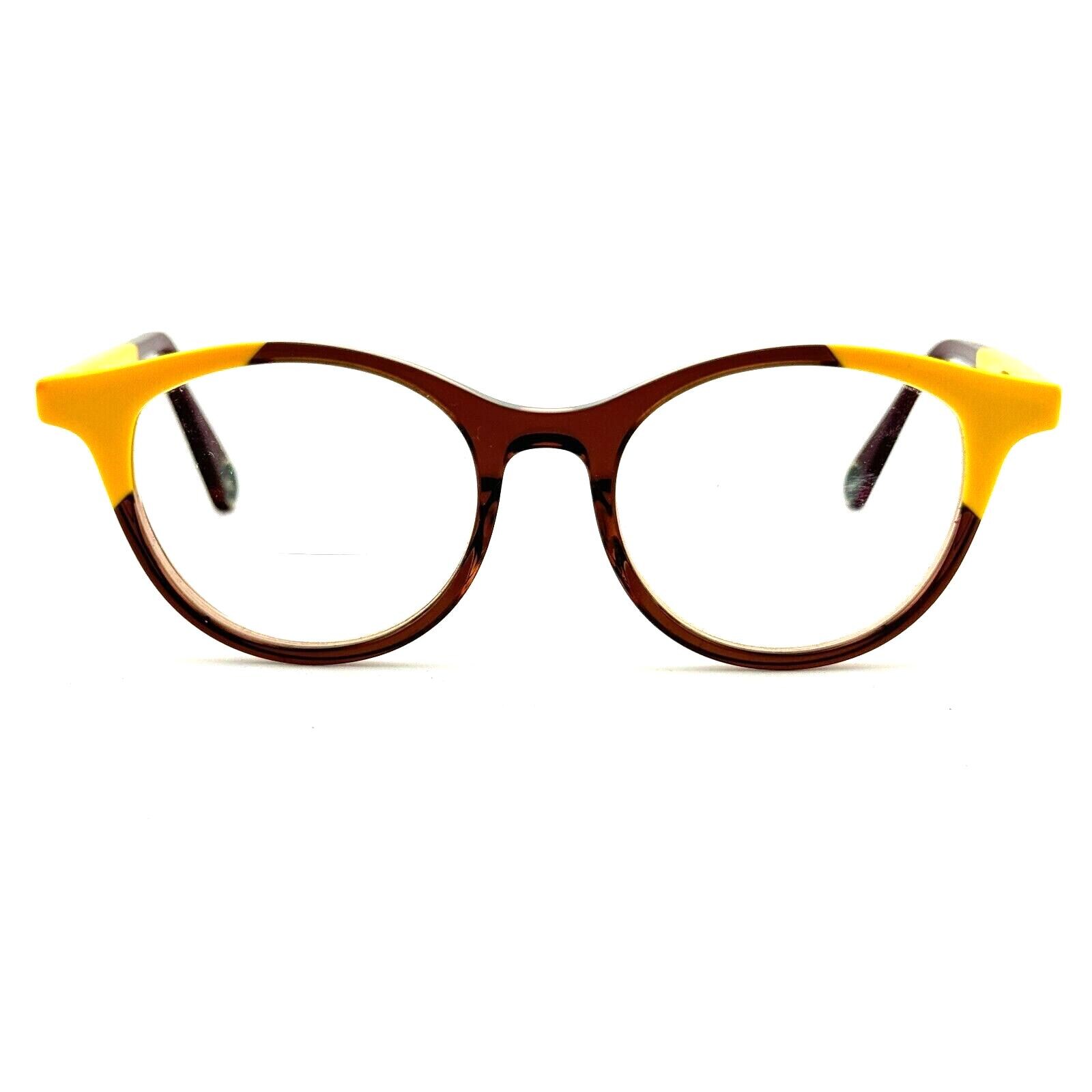 WOOW Marry Me 4 Col 1331 Brown Yellow EYEGLASSES FRAME 48-18 