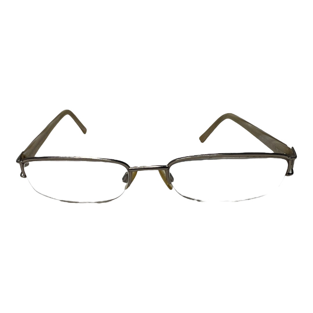 Kc Frame Photo Frames Kenneth Cole KC 554 B53 EYEGLASSES FRAMES 50-17-135 Gold Half Rimless ...