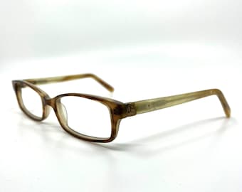 Vera Wang Women's Eyeglasses Frame Brown Beige 51-16-138 H6540