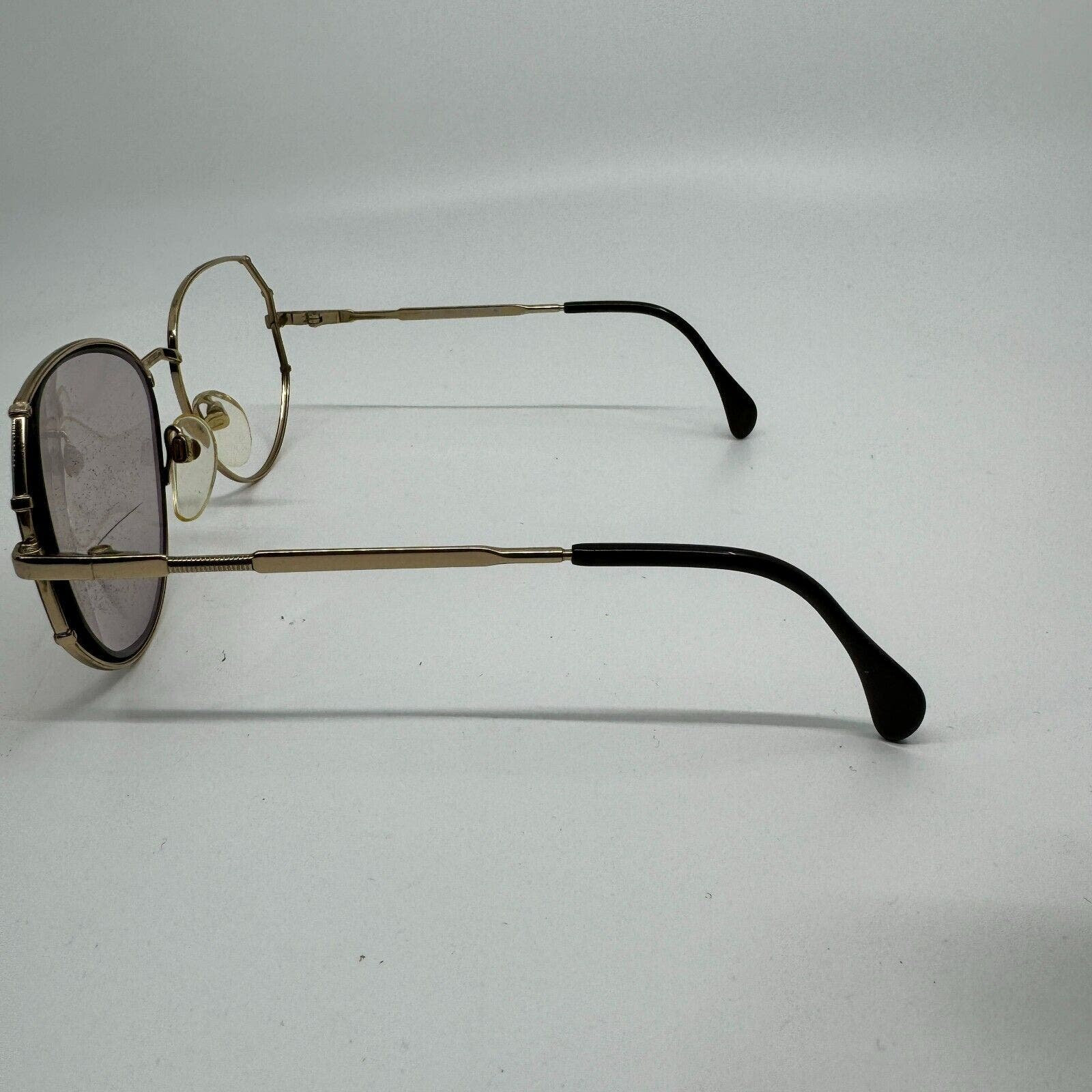 Silhouette Vintage Eyeglasses‎ Frames Gold M 6055 30 55-15-125 Designer H10447 Silhouette Vintage Eyeglasses Frames Gold M 6055 30 55-15  main image 4