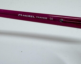 Morel Nomad Eyeglass Frames 2884N Purple Gray France 54-15  display picture 1
