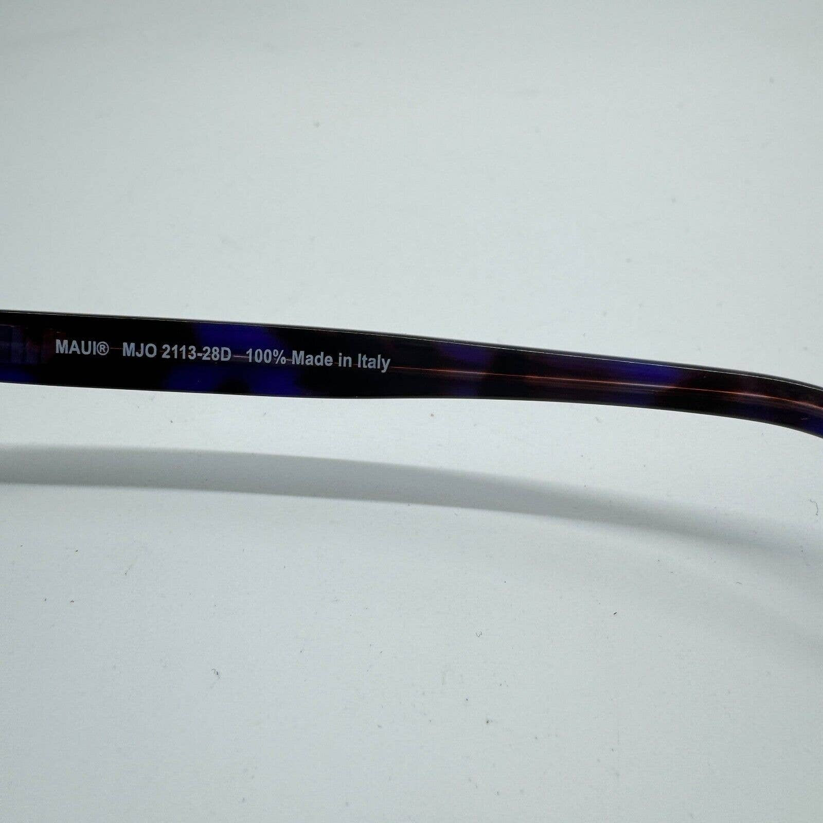 Maui Jim MJO 2113-28D Eyeglasses Frames Glasses Purple‎ 53-14-135 H9618 Maui Jim MJO2113-28D 2113 Dark Purple on Purple Eyeglasses  main image 3