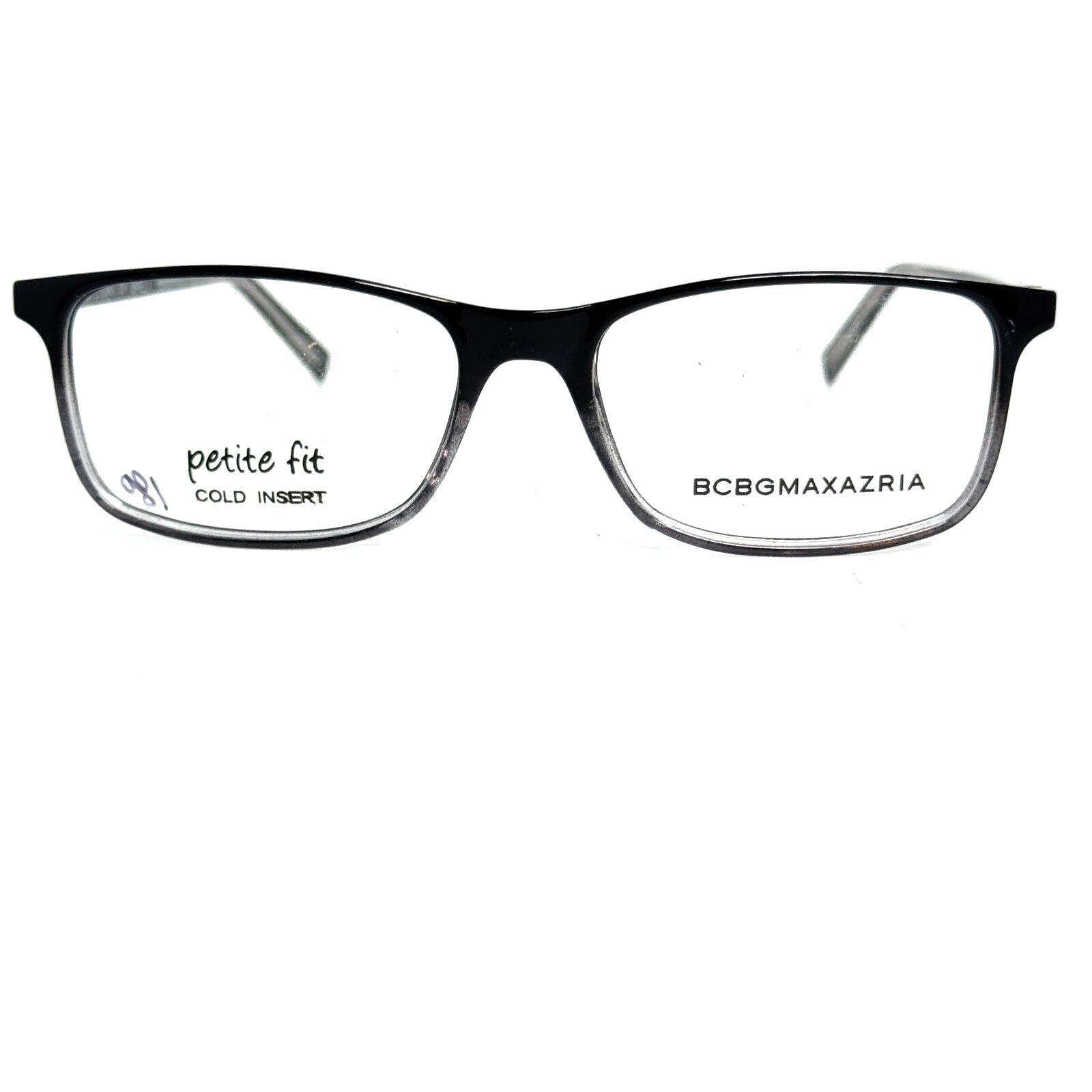 BCBGMAXAZRIA IRINA BLACK Petite Fit Eyeglasses Frame Women\'s Optical‎ 21312 Bcbgmaxazria Eyeglasses Frames Petite Fit Irina Eggplant  main image 4