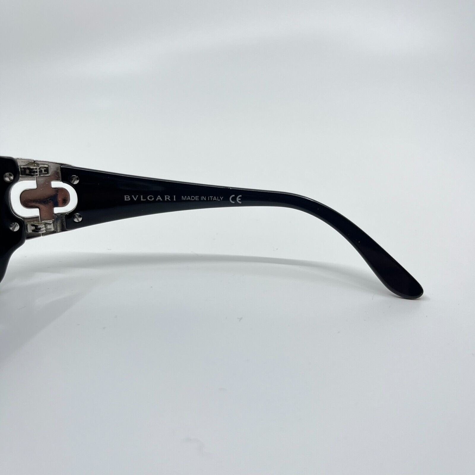 Bvlgari 8013-B 501-87 65 16 3N Sunglasses Black Silver H6378 Bvlgari 8013-B 501-87 65 16 3N Sunglasses Black Silver H6378