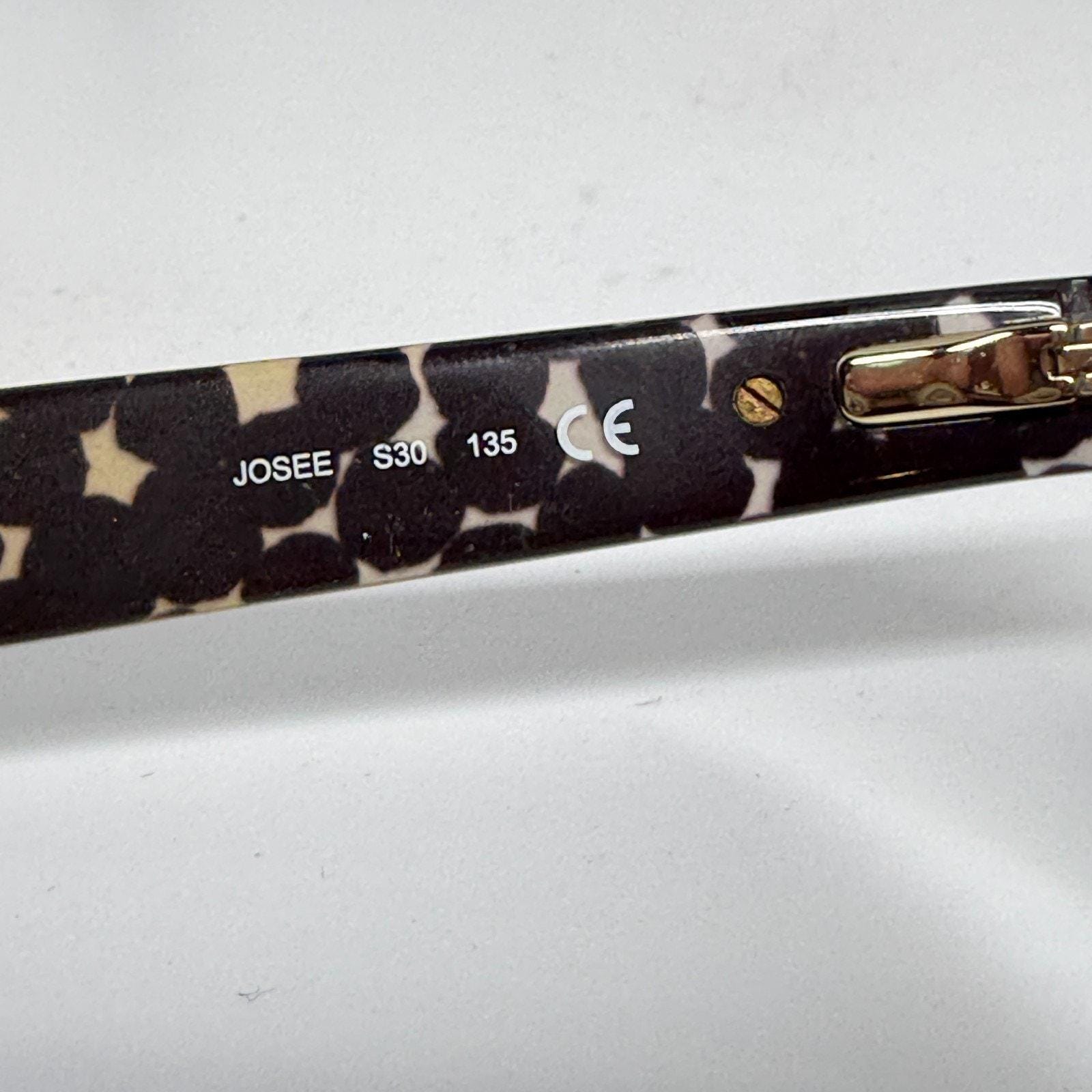 Kate Spade Eyeglasses Josee S30 Cat-Eye 52•15•135 FRAMES ONLY Kate Spade glasses Kate Spade Josee S30 Eyeglasses Black Full Rim Cat-eye  main image 3
