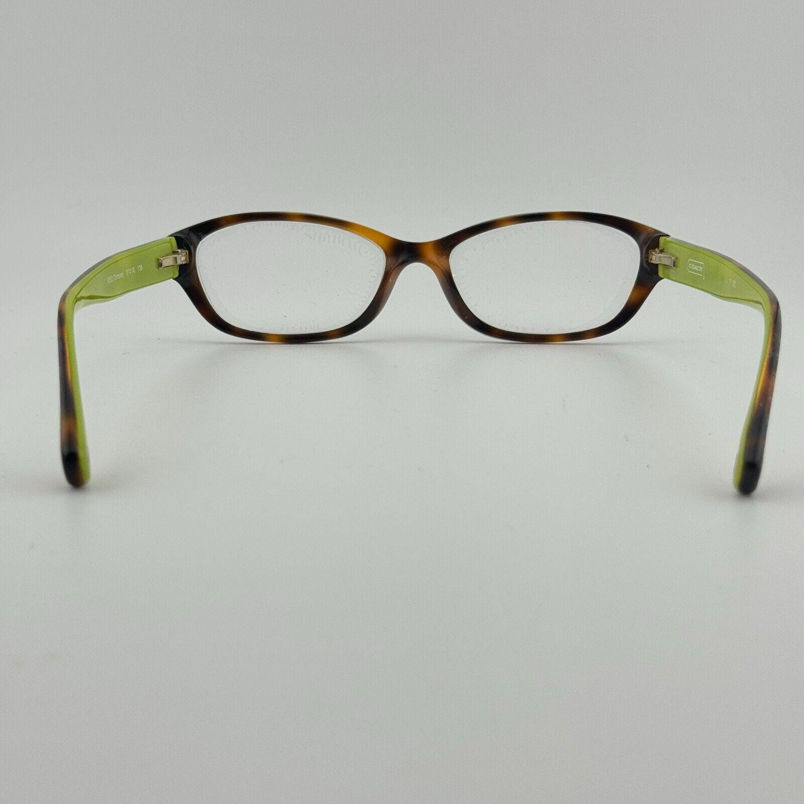 Coach HC6002 Cecilia 5052 Eyeglasses Tortoise Green Frames  display picture 2
