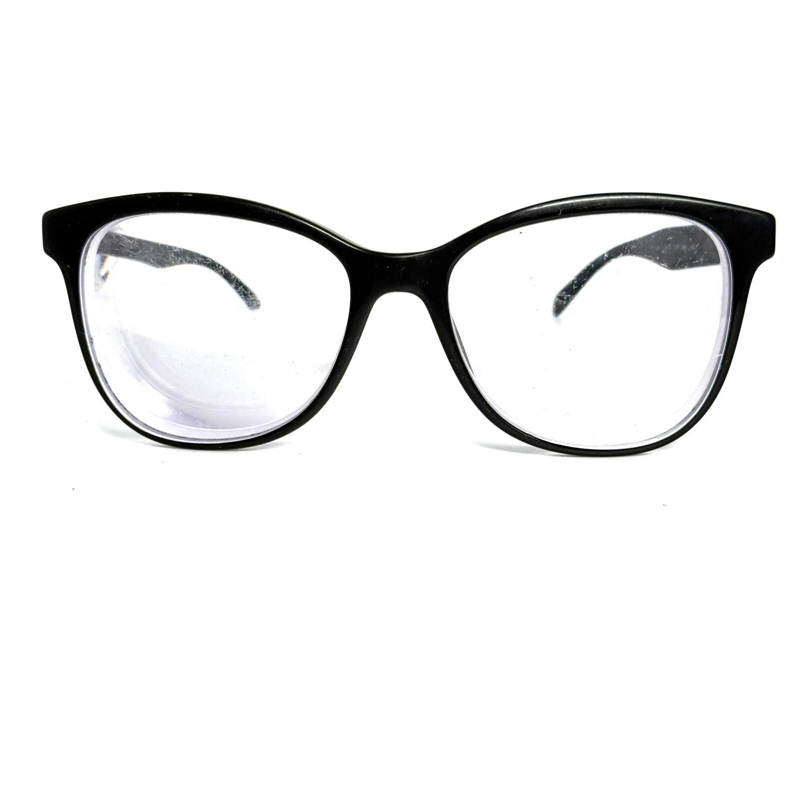 Prada VPR 12T Cat Eye Eyeglasses Black Frame 53-17-140 VPR12T 1AB-101 Prada VPR A21 Cat Eye Glasses | Fashion Eyewear US main image 2
