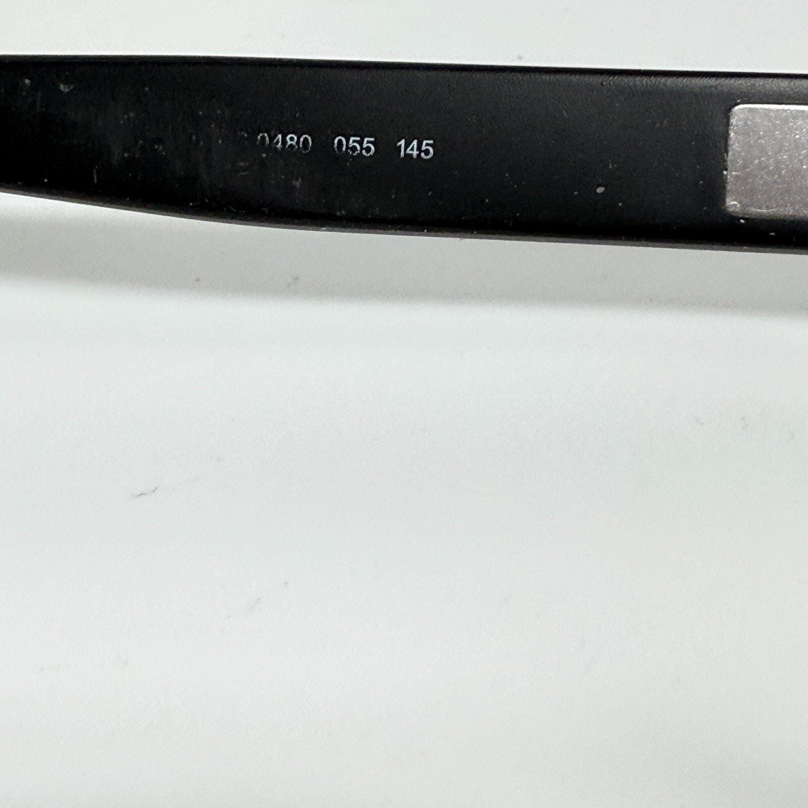 Hugo Boss 0480 055 145 Eyeglasses Half Rim Used H17956 - Etsy display picture 1