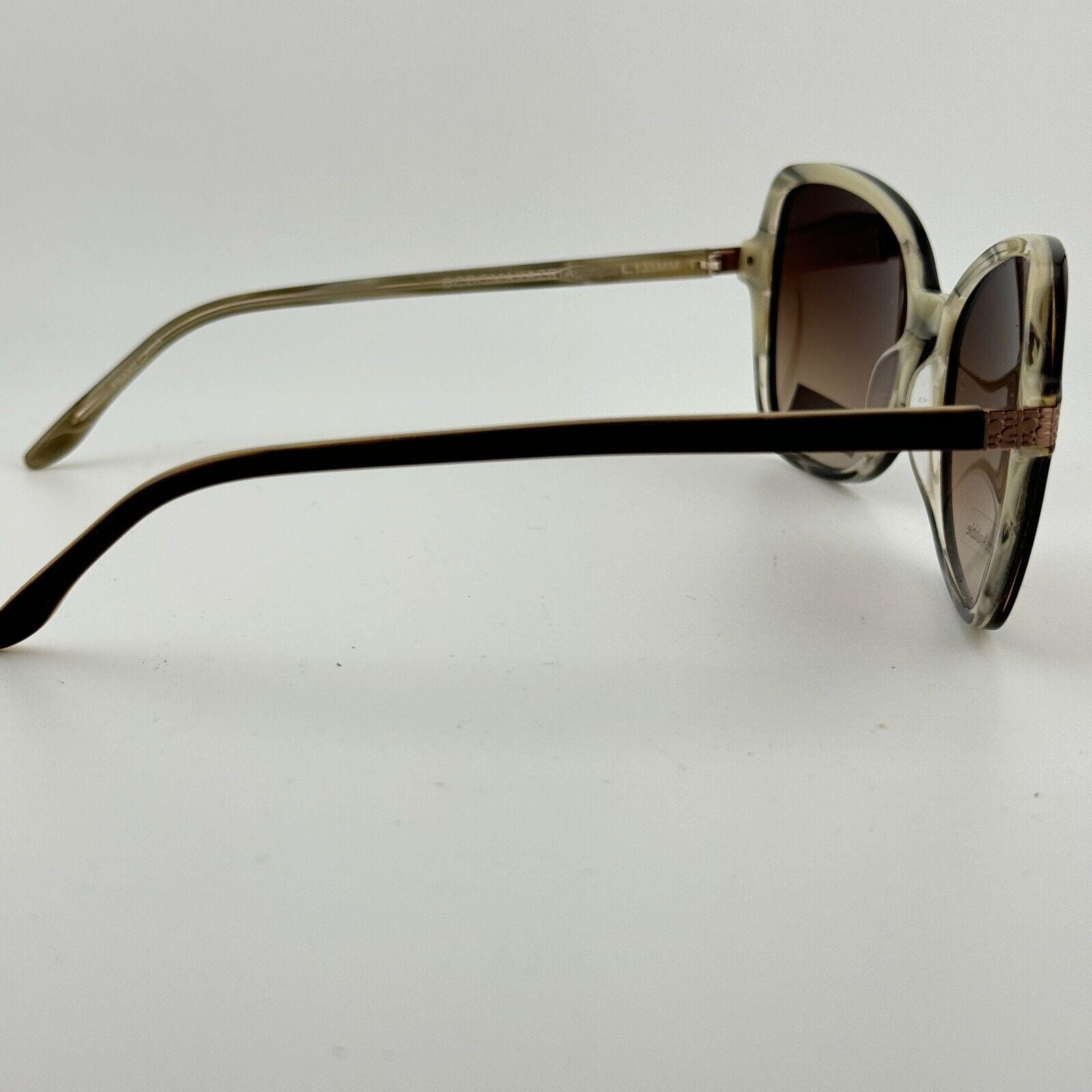 BCBGMAXAZRIA BEWILDER Brown‎ Laminate Sunglasses Frame 57-16-135 H13407 BCBGMAXAZRIA BEWILDER Brown Laminate Sunglasses Frame 57-16  main image 4