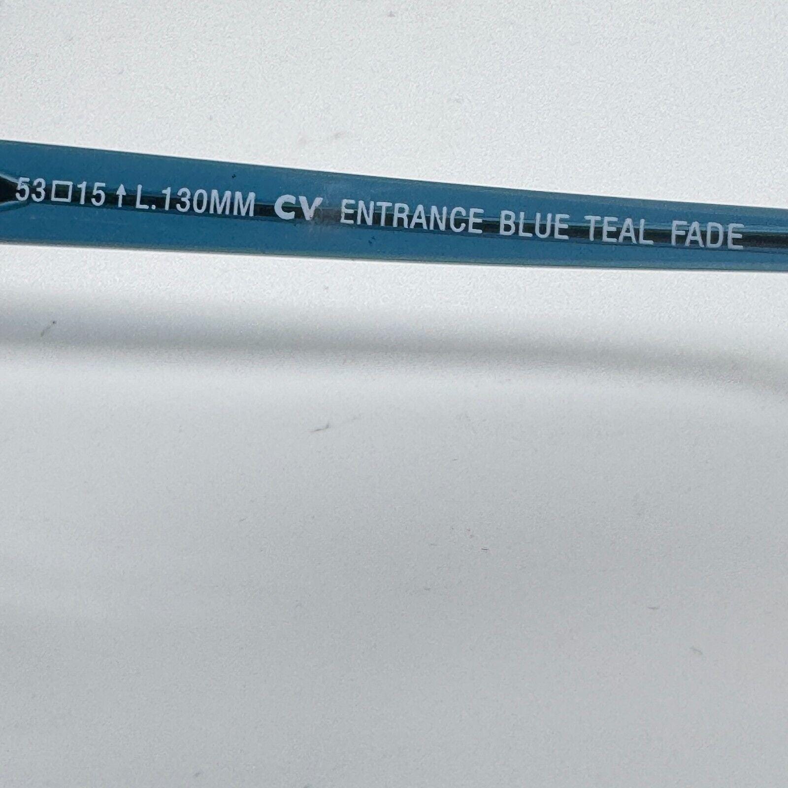 BCBGMAXAZRIA ENTRANCE Blue Teal fade‎ SunGLASSES FRAME 53-15-130mm H16616 BCBGMAXAZRIA Admire Teal Multi 57-17-140mm Sunglass  main image 3