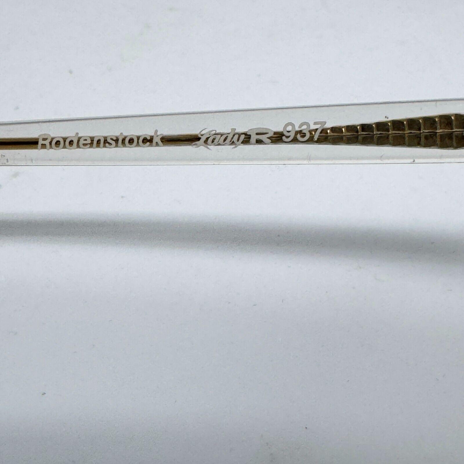 Vintage RODENSTOCK Lady R937 Eyeglasses Rim Glasses Frames, Germany‎ H15602 Vintage RODENSTOCK Lady R937 Eyeglasses Rim Glasses Frames  main image 3