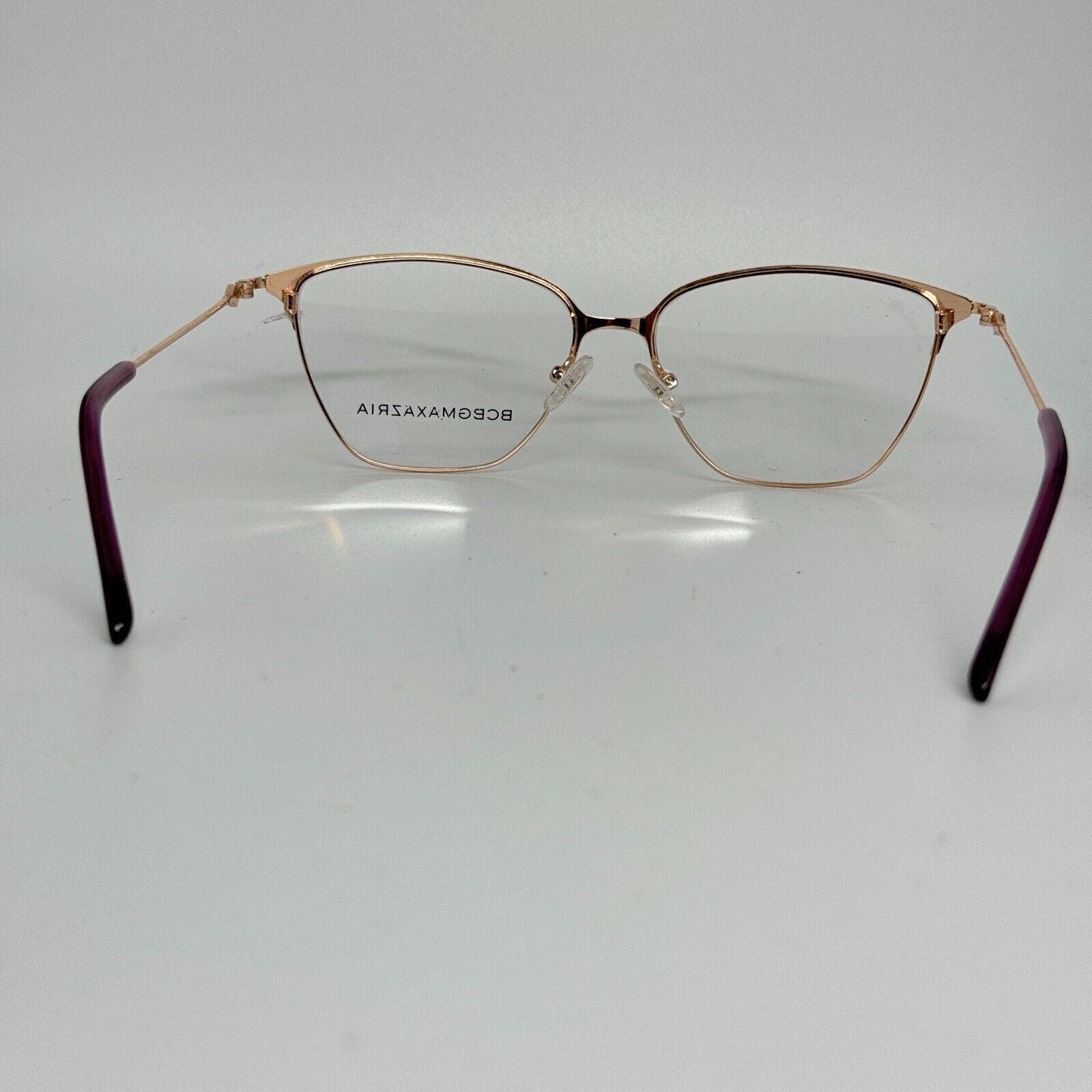 BCBGMAXAZRIA Henley Purple Rose Gold Eyeglasses Frame 54-15  display picture 3