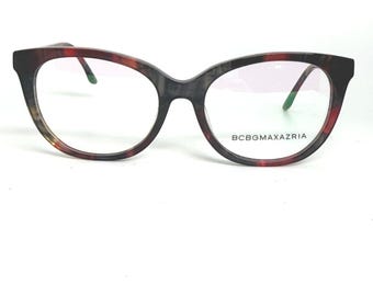 BCBGMAXAZRIA Serissa Brown Horn Eyeglasses Frame 53-17-140mm  display picture 3