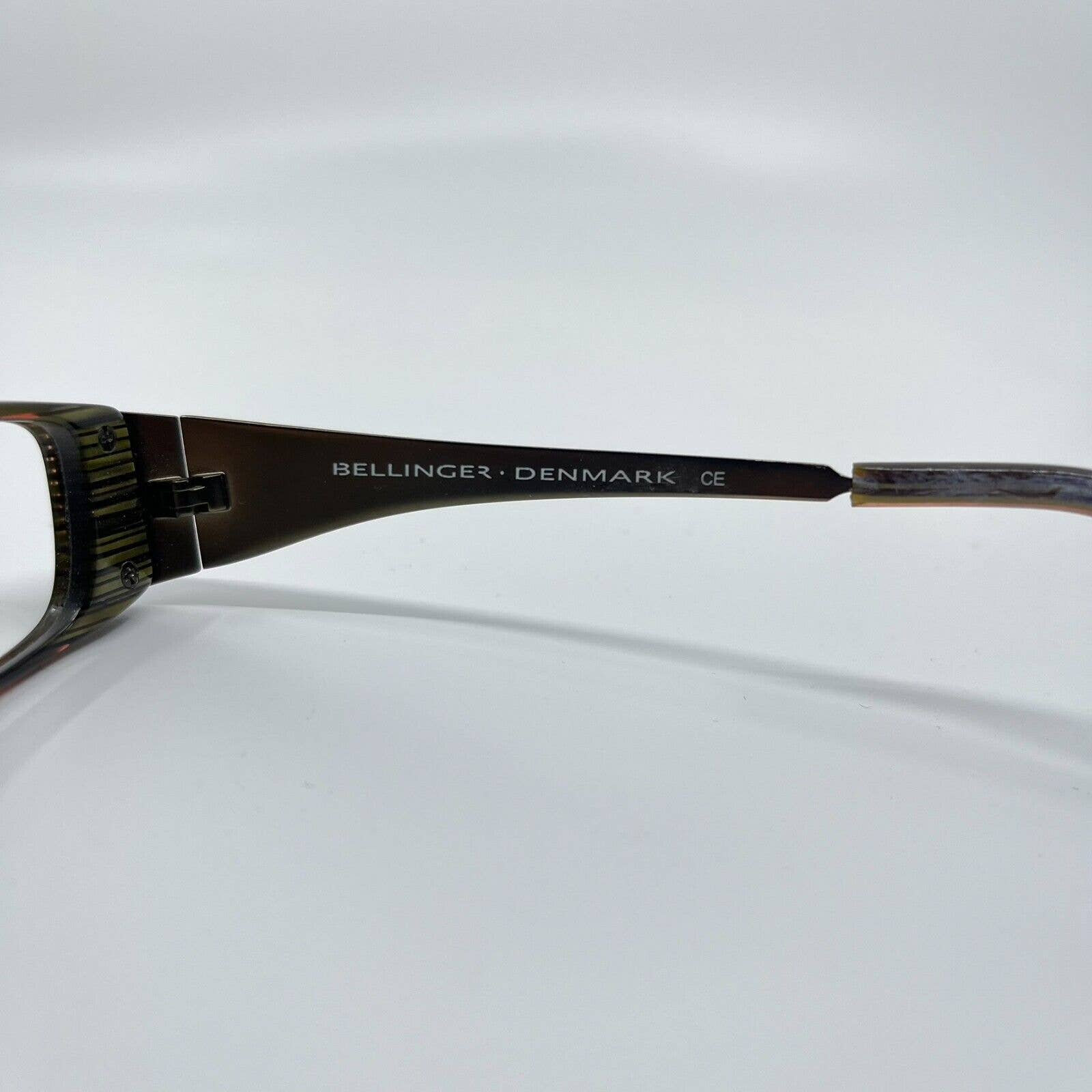 BELLINGER DENMARK Eyeglasses Frames Rectangle Full Rim - BAC 15 51-18 H6512‎ BELLINGER DENMARK Eyeglasses Frames Rectangle Full Rim - BAC  main image 2