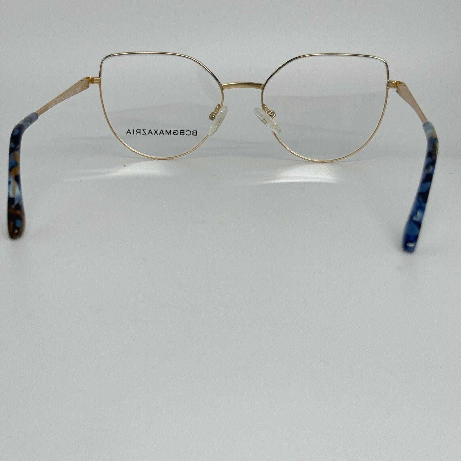 BVCBGMAXAZRIA ESEA Blue Gold Eyeglasses Frame 51-16-135mm  display picture 3