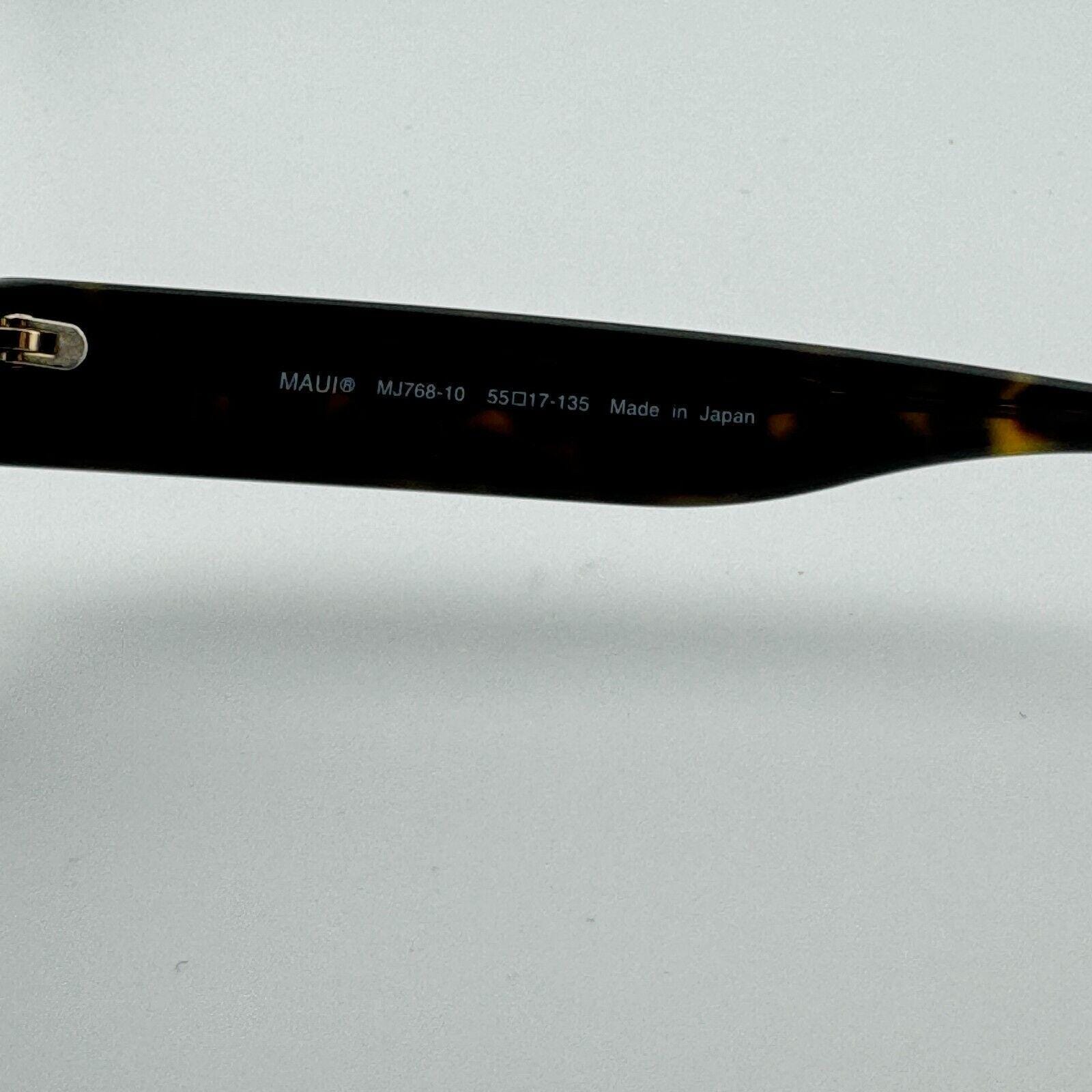 Maui Jim Japan CANNA MJ768-10 54-18-135 Tortoise Plastic  display picture 3