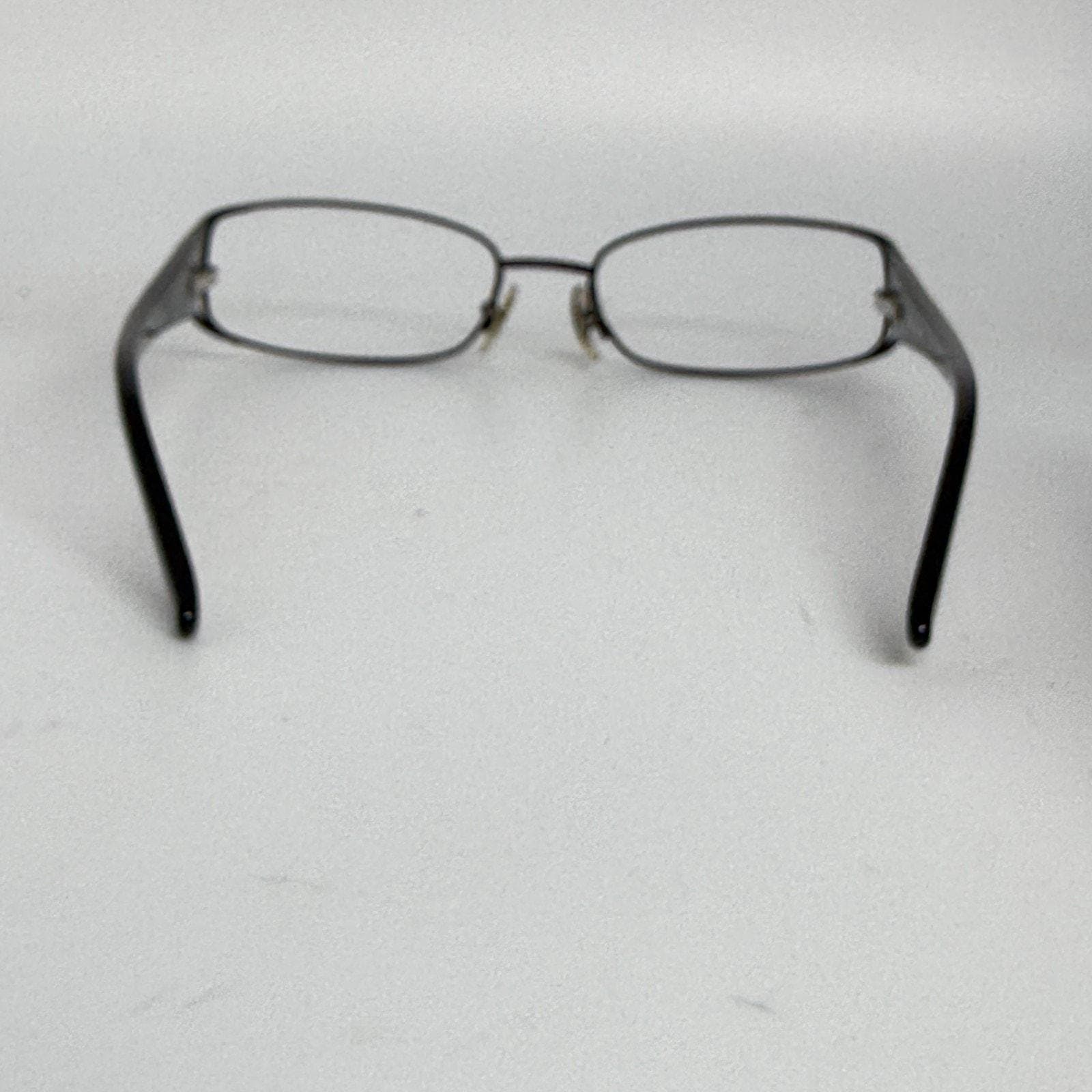 Vogue VO 3671-B Eyeglass Frame With Crystals - Black - Flex Hinges‎ H18671 Vogue VO 3671-B Eyeglass Frame With Crystals - Black - Flex  main image 2