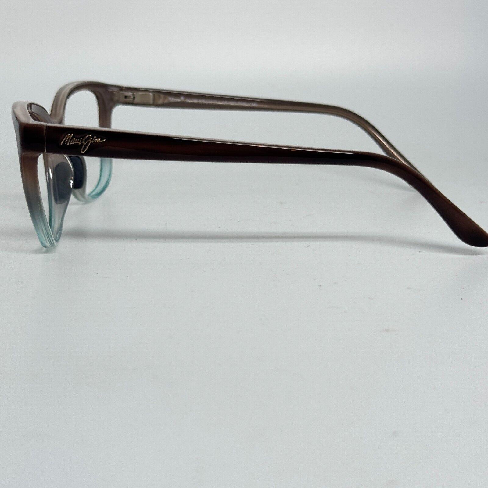 Maui Jim MJ 758-22B Honi Sunglasses Frames Brown Two Tone 