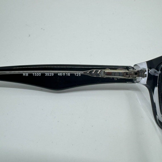 Ray-Ban Eyeglasses Frame RB 1530 3529 Black Clear… - image 5