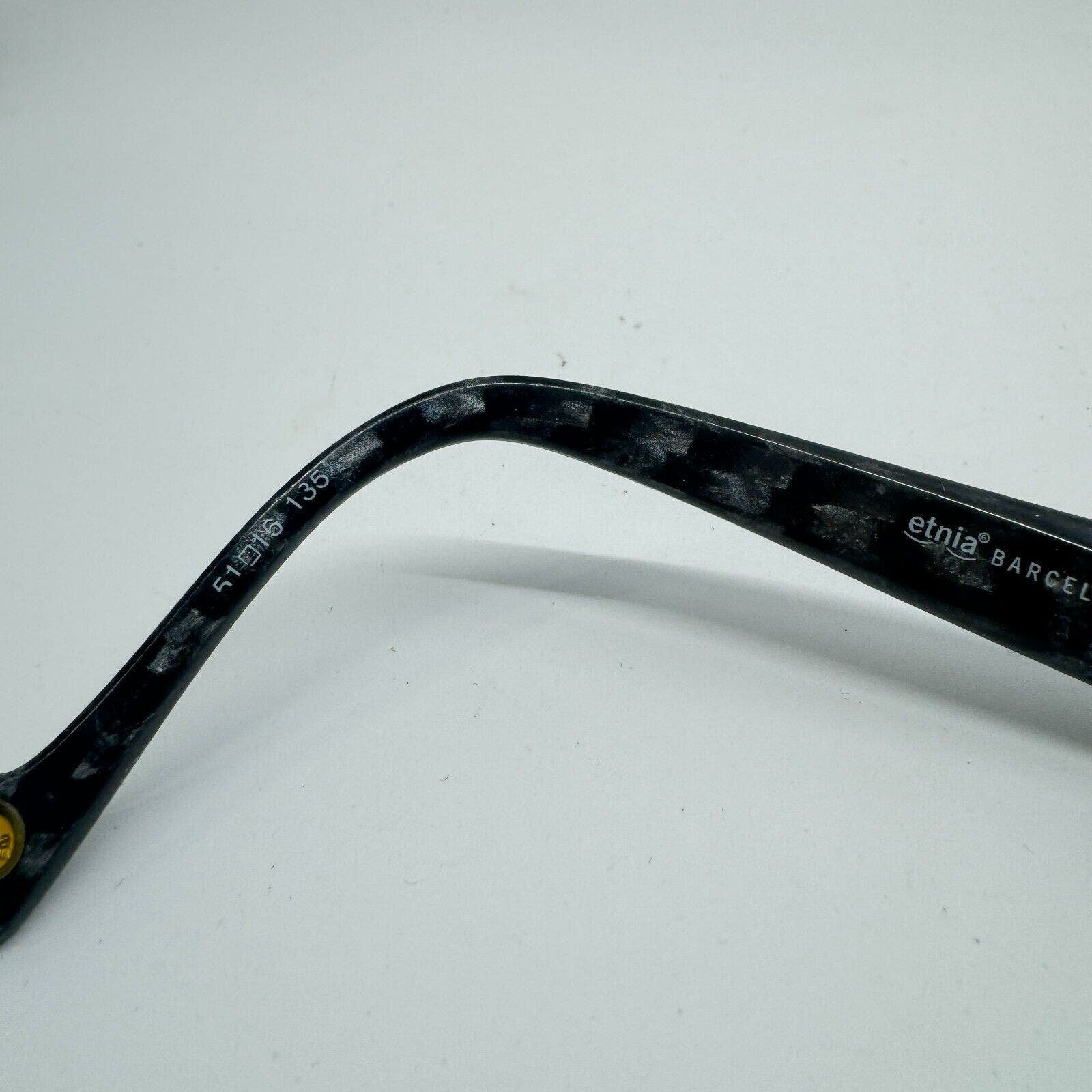 Etnia Barcelona Eyeglasses Frames Noosaville‎ Black Blue 51-16-135 H10164 Etnia Barcelona Eyeglasses Frames Noosaville Black Blue 51  main image 2