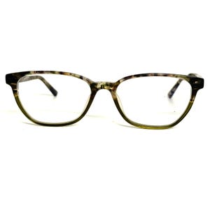 OGI Eyewear 7173/23 Marbled Green Grey Acetate Eyeglasses Frames 50-16-140 Japan