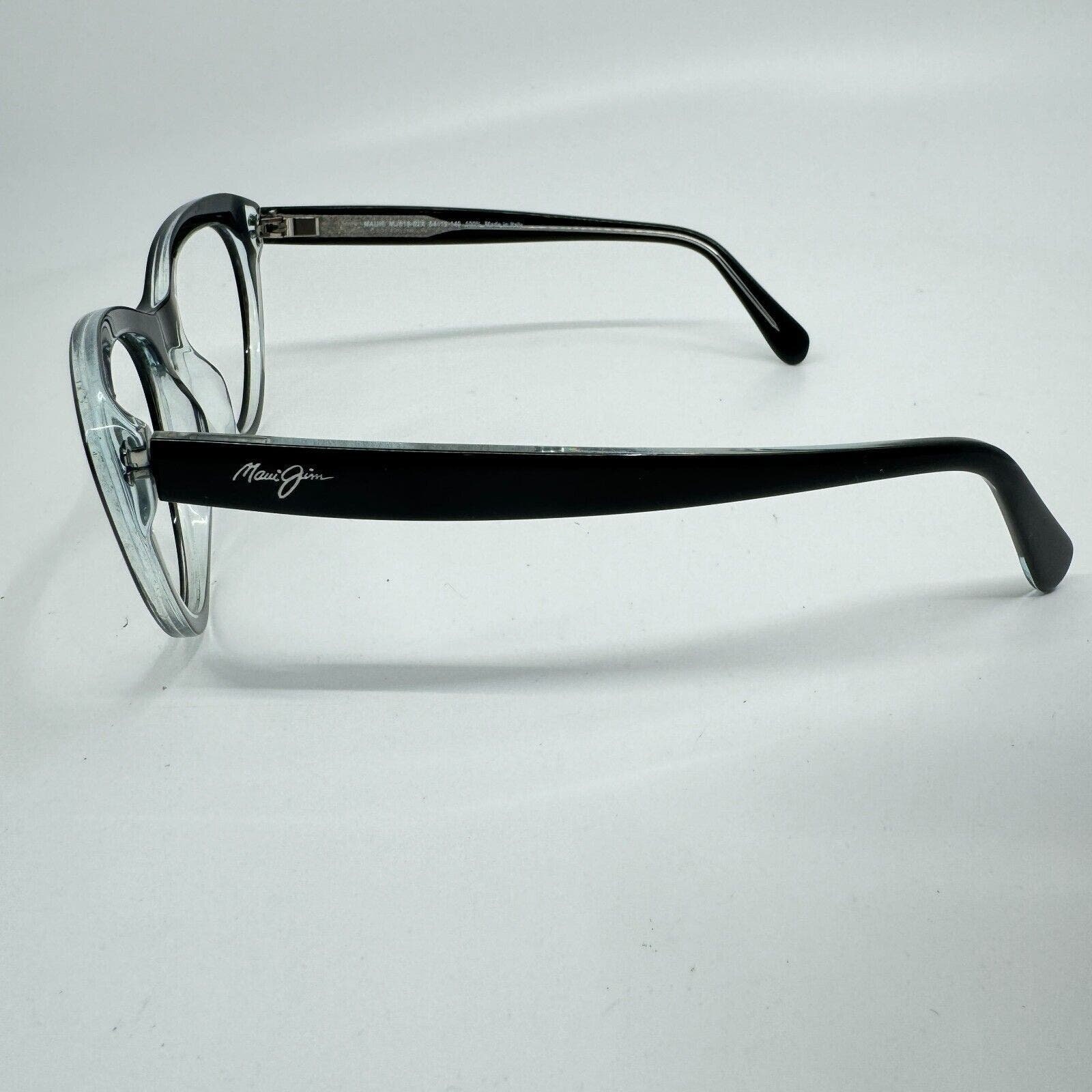 Maui Jim Sunglasses Frames MJ818-02X 54-19-140 KALANI Black 