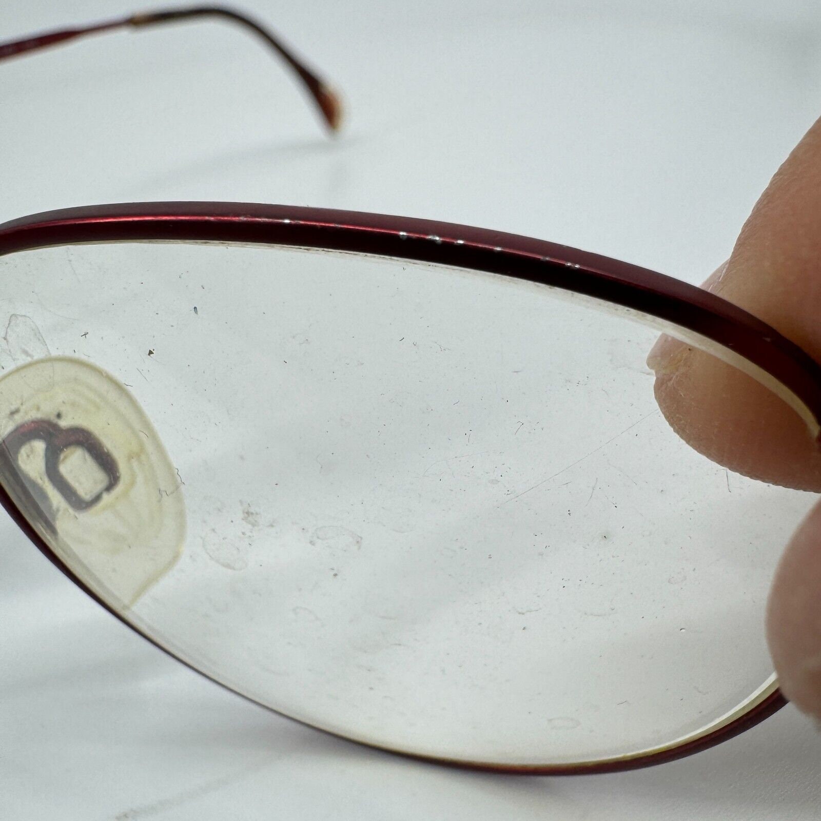 Silhouette Eyeglasses Frames Red Circle M 7170 43 6059‎ 50-20-140 H12130 Silhouette Eyeglasses Frames Red Circle M 7170 43 6059 50-20  main image 2