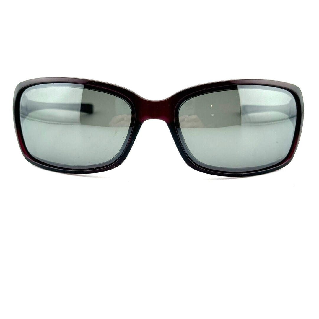 Oakley Womens Red Black Sunglasses Gray Lens H13191 - Etsy