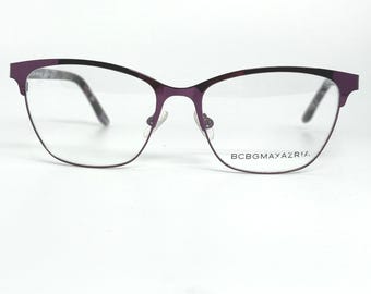 BCBGMAXAZRIA Rosella Black Fade Womens Cat Eye Eyeglasses 50  display picture 2