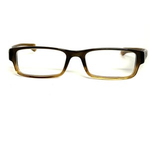 Oakley Servo Eyeglasses Grey Fade Rectangular Frames OX1066-0653 140mm Mens