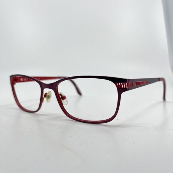 Wittnauer Miranda Cherry Red Women Frame Eyeglasses D… Gem