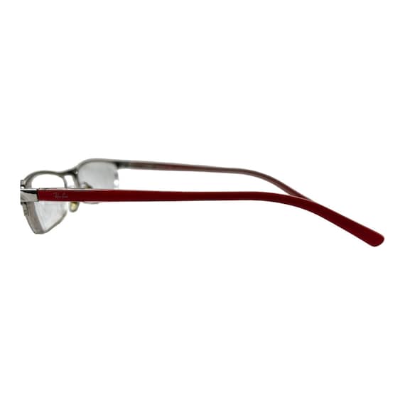 Ray-Ban RB6066 2541 Eyeglasses Frames Red Rectang… - image 2