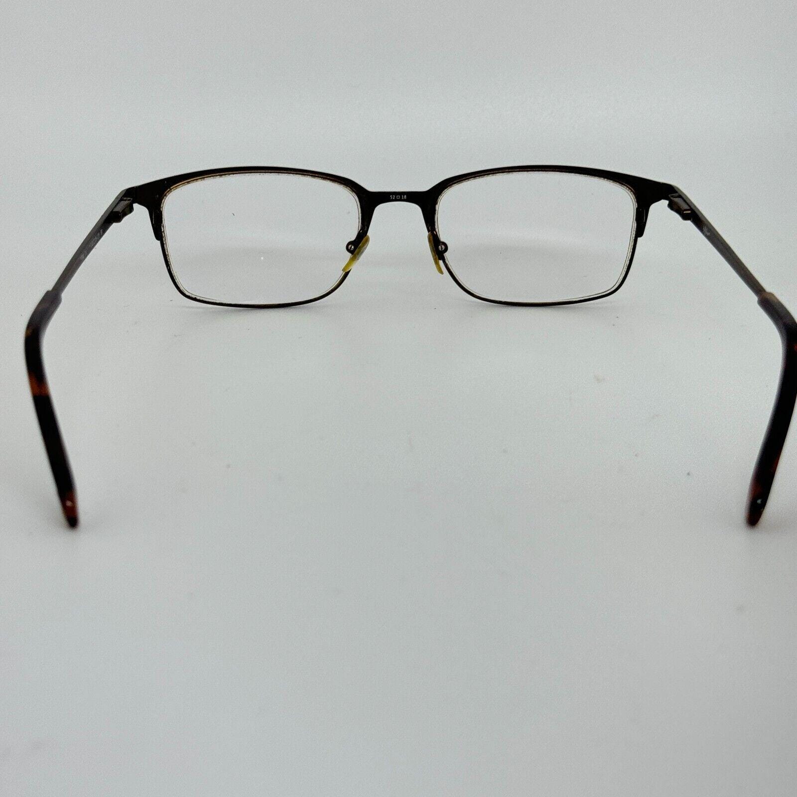 The Original Penguin Eyeglasses Frames Only, Brown 52-18-135 H14079‎ Original Penguin THE CLYDE Eyeglasses main image 4