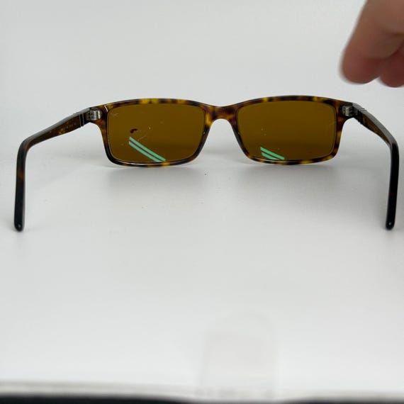 Persol 2855-V 24 Tortoise Shell Rectangular Sungl… - image 3