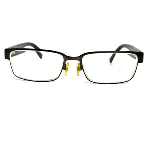 Armani Exchange AX 1017 6083 Brown Green Rectangular Eyeglass Frames 54-17-140