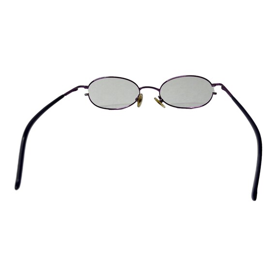 ZENNI Purple Oval Eyeglasses Glasses Optical Fram… - image 3