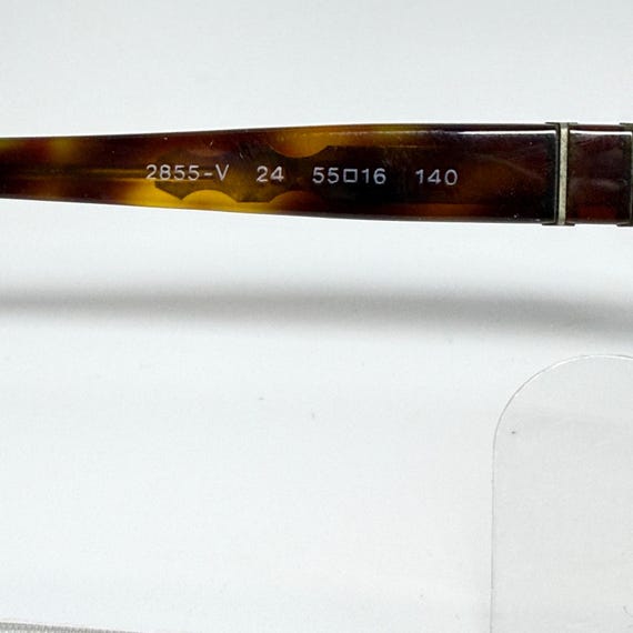 Persol 2855-V 24 Tortoise Shell Rectangular Sungl… - image 5