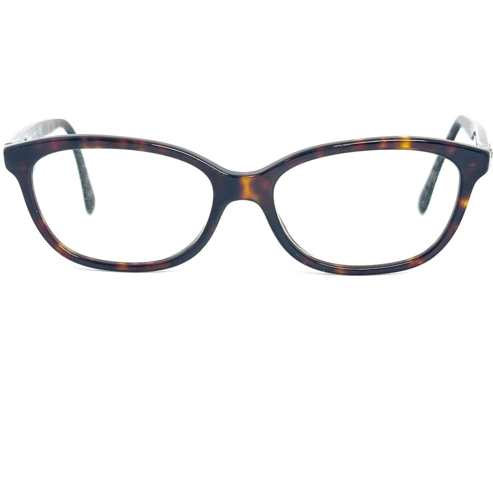 Coach Eyeglasses Frames HC6173 5120 Dark Tortoise Black Oval  display picture 2
