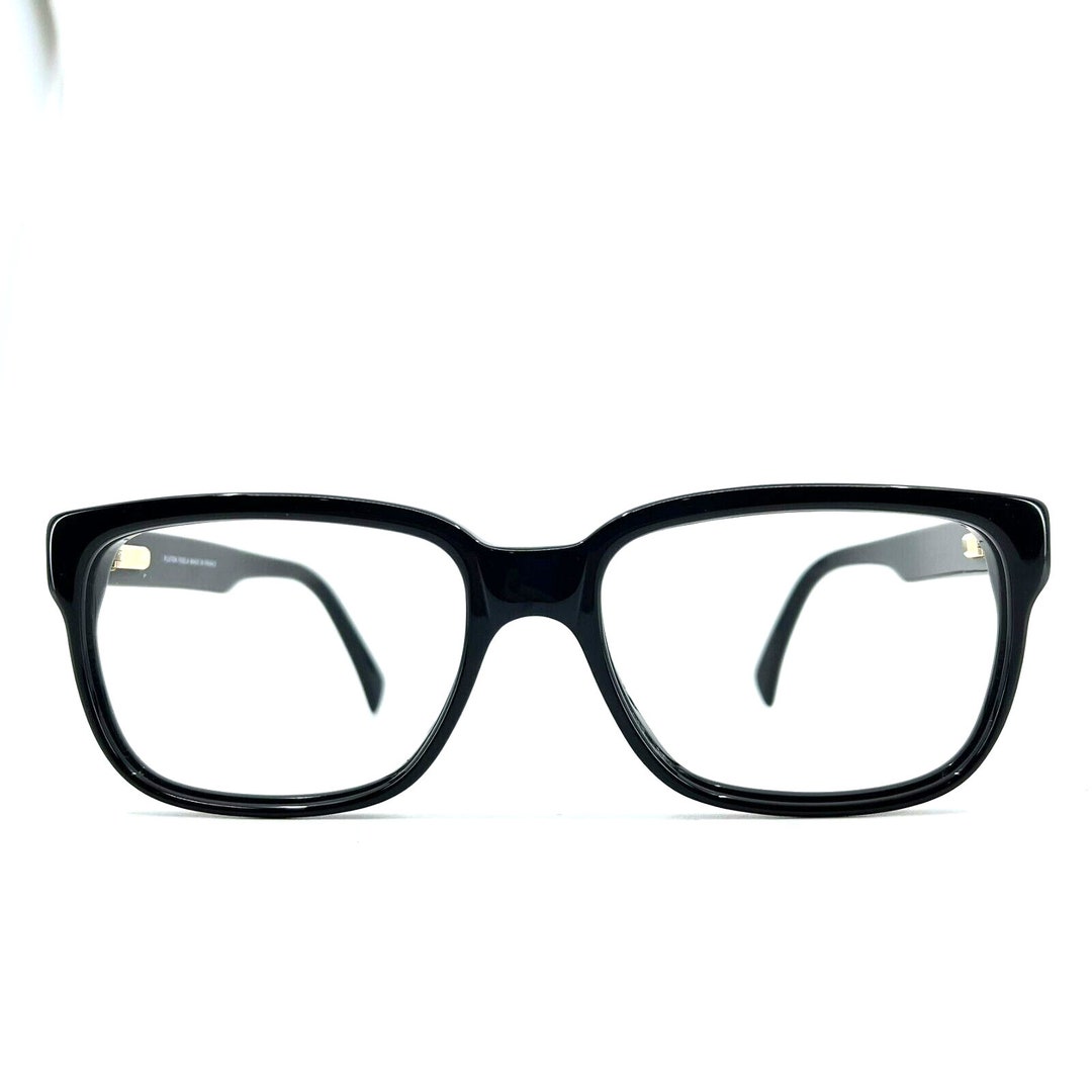 Pluton Fidela Sunglasses Black Square Full Rim Made in  display picture 3