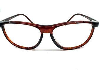 Montures de lunettes de soleil aviateur Maui Jim MJ 178-10 marron écaille 140 Japon H11302