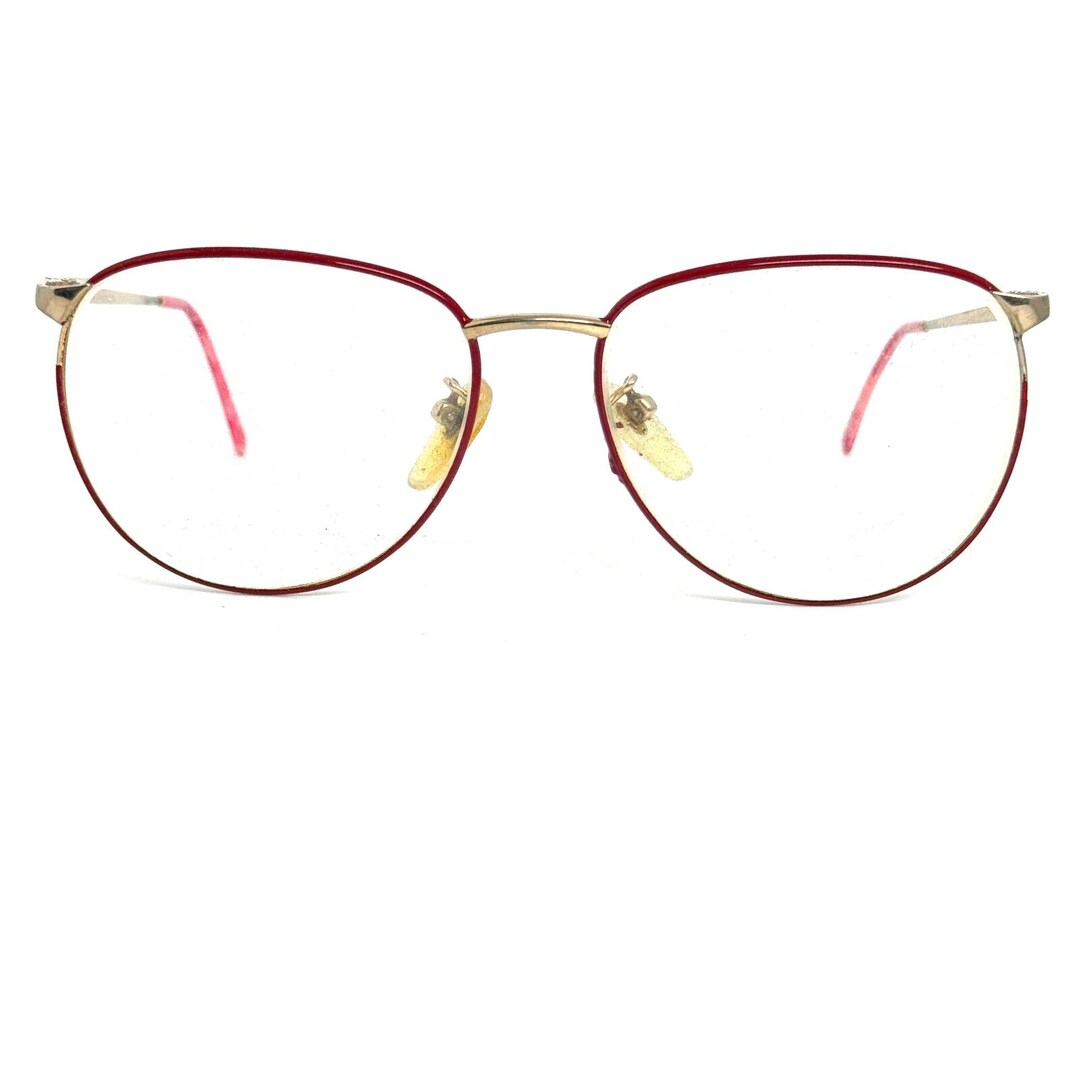 Tura Japan MOD 258 BLU 56-16-143 Red/gold Full Rim  display picture 3
