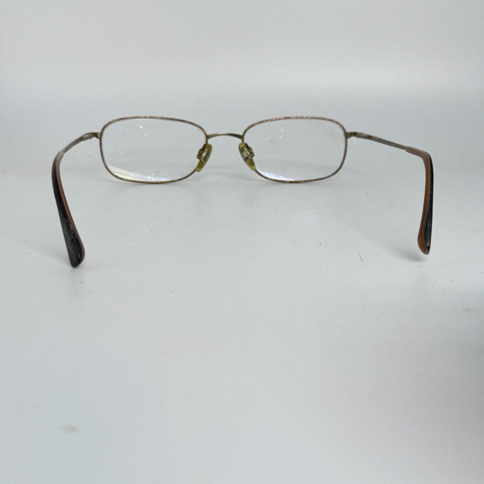 Cole Haan CH10706 Pure Titanium Eyeglasses‎ Gold no nickel 52-18-140 H18163 Cole Haan CH10706 Pure Titanium Eyeglasses Gold No Nickel 52  main image 2