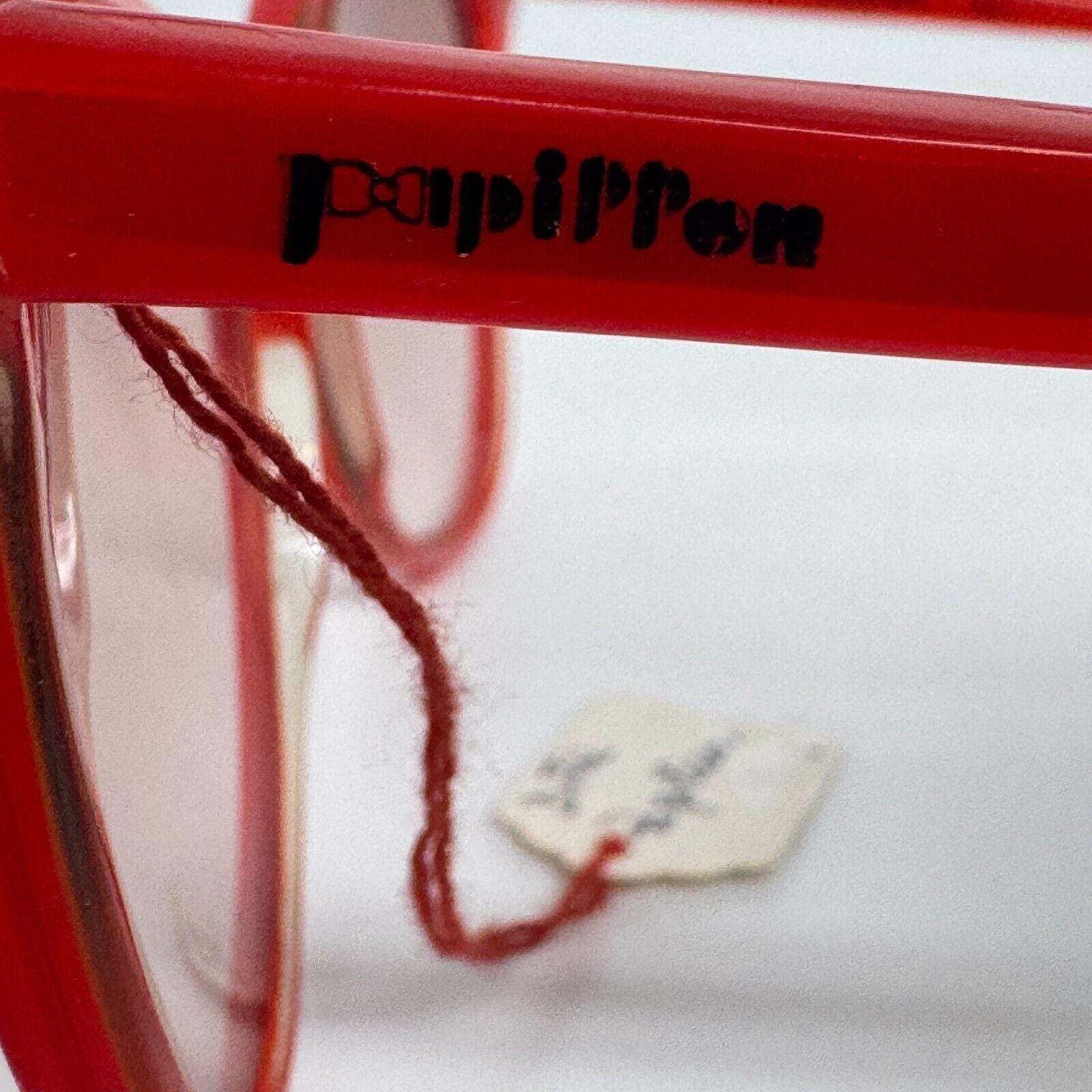 Simonottica Vintage Rare Sunglasses Red Papippen Cat Eye  display picture 2